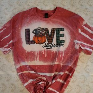 New -Large Unisex, Gildan, color Heather Red-Bleached Sublimation T-Shirt